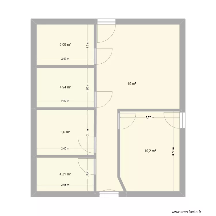Commerce droite (institut). Plan de 