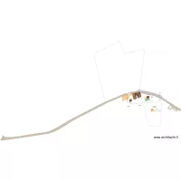 DT : PLAN DE MASSE PROJET ABRI VELO