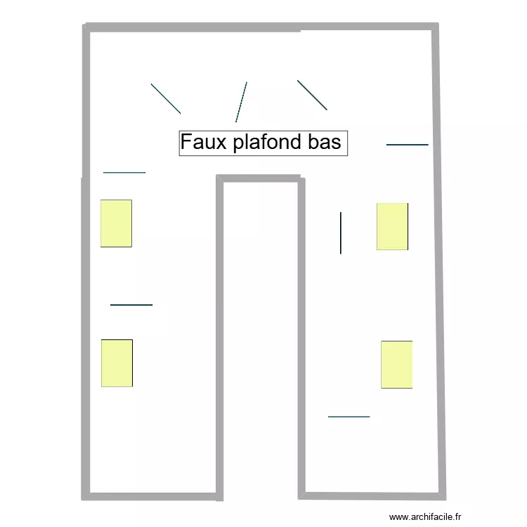 SII R+1 OPEN SPACE. Plan de 