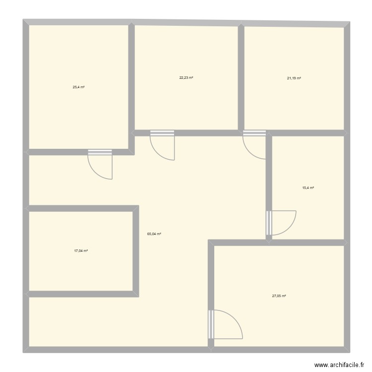 ISSAM. Plan de 7 pièces et 193 m2