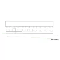 Fa&ccedil;ade Est apr&egrave;s travaux.