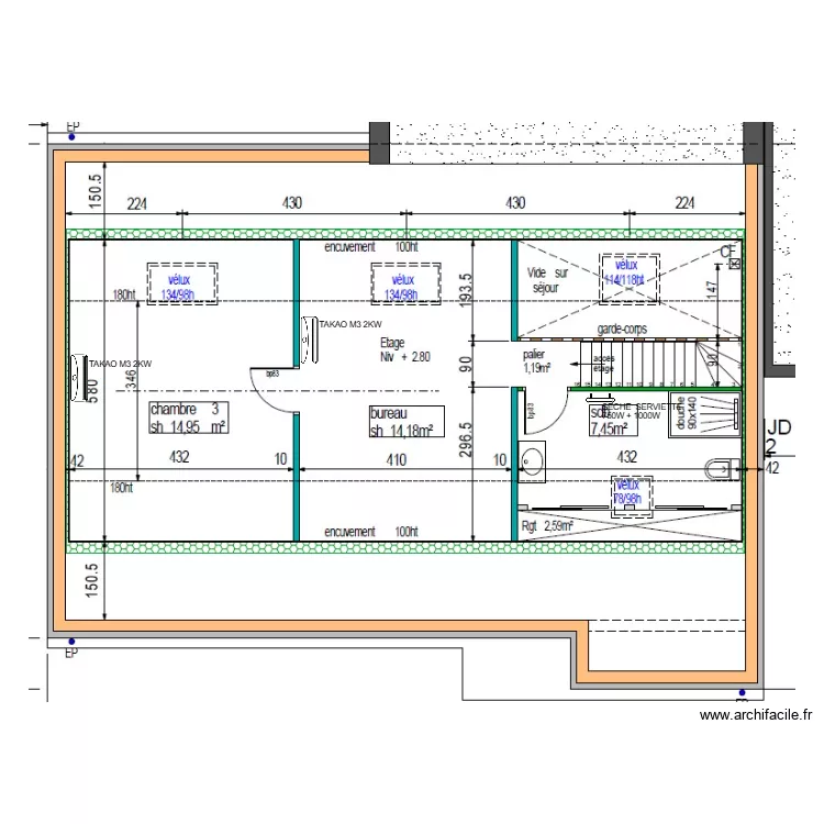 MERCIER DELAMAIDE CLIM ETAGE. Plan de MERCIER DELAMAIDE CLIM ETAGE. Plan de