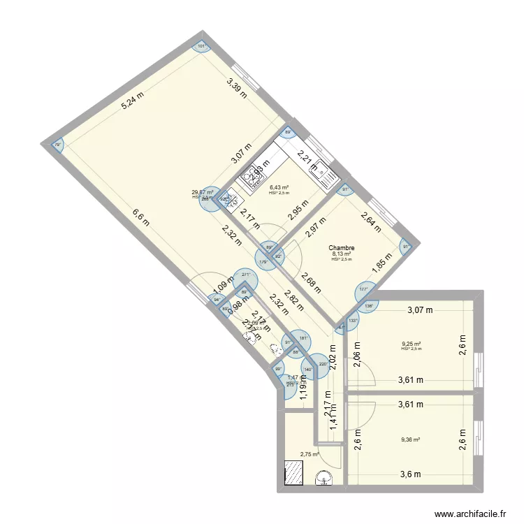 Halima 3 plan 2. Plan de 