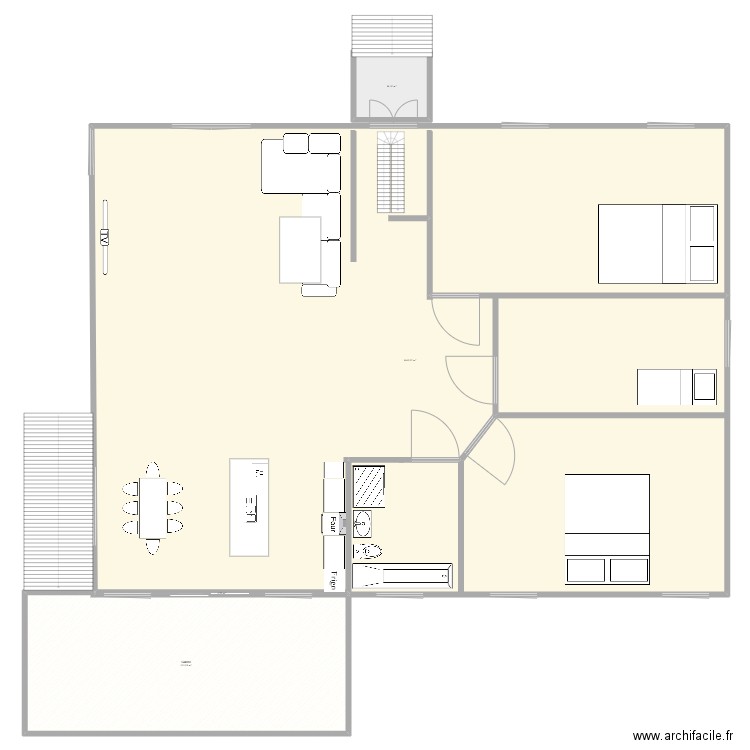 maison. Plan de 0 pièce et 0 m2