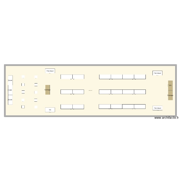 Plan primeurs La Louvière - 15 au 17.04.2025. Plan de 1 pièce et 349 m2