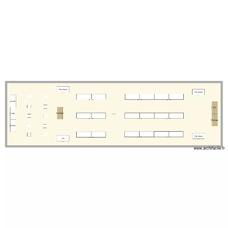 Plan primeurs La Louvi&egrave;re - 15 au 17.04.2025. Plan de 