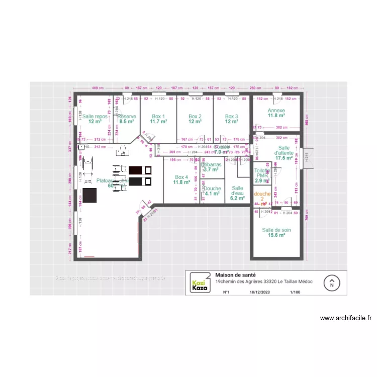 INTERIEUR 1.1. Plan de 