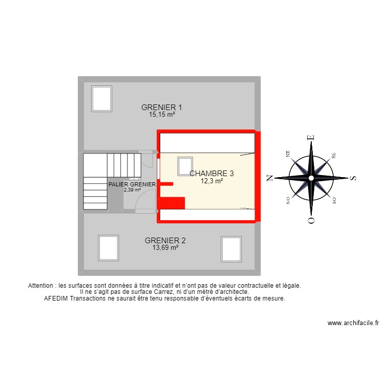 BI 23197 -. Plan de 0 pièce et 0 m2