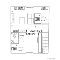 2 bureaux meubles existants sans bibli et neufs encastr&eacute;s