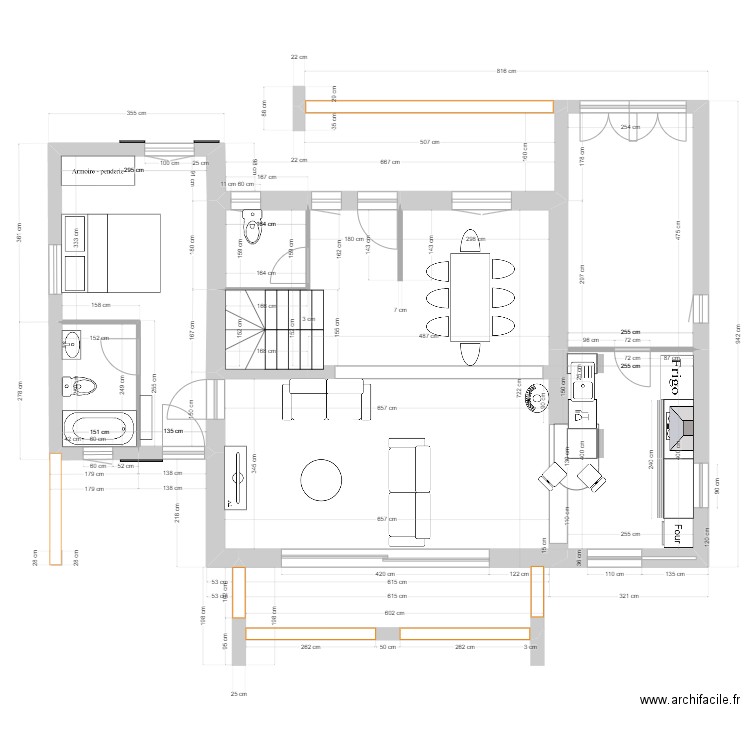 Projet 5. Plan de 0 pièce et 0 m2
