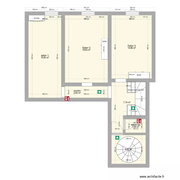 Mangasie 1er. Plan de 