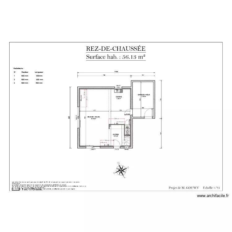 Radiateurs Gouwy. Plan de Radiateurs Gouwy. Plan de