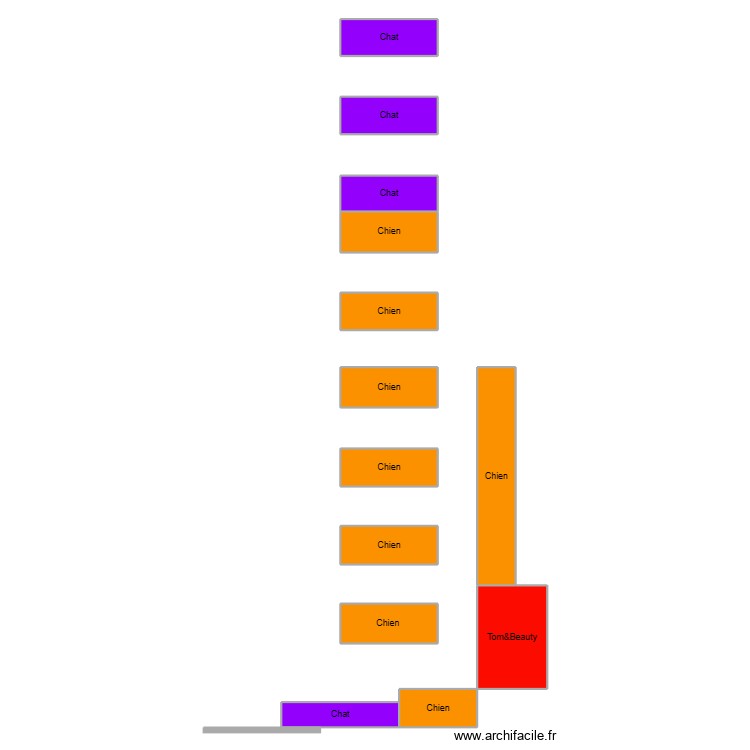 Plan interieur tom and co  bonne version. Plan de 0 pièce et 0 m2