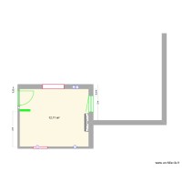 Future chambre Timéo sans meubles