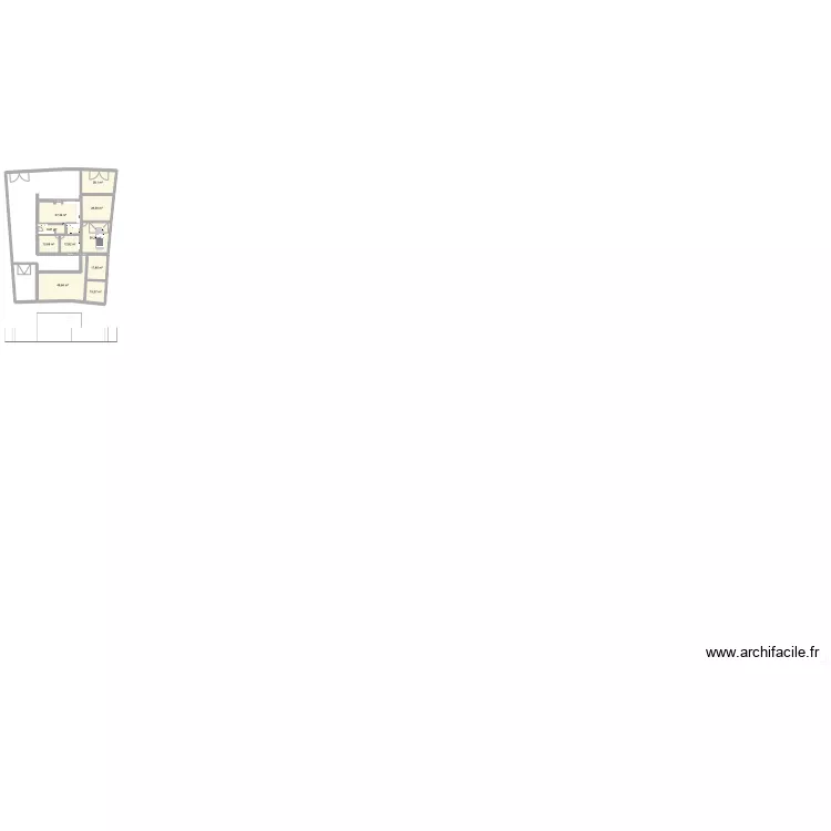 FB MODIFIE 2 APPARTEMENTS version 2. Plan de 