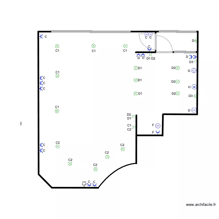 FR ixelles 4. Plan de FR ixelles 4. Plan de