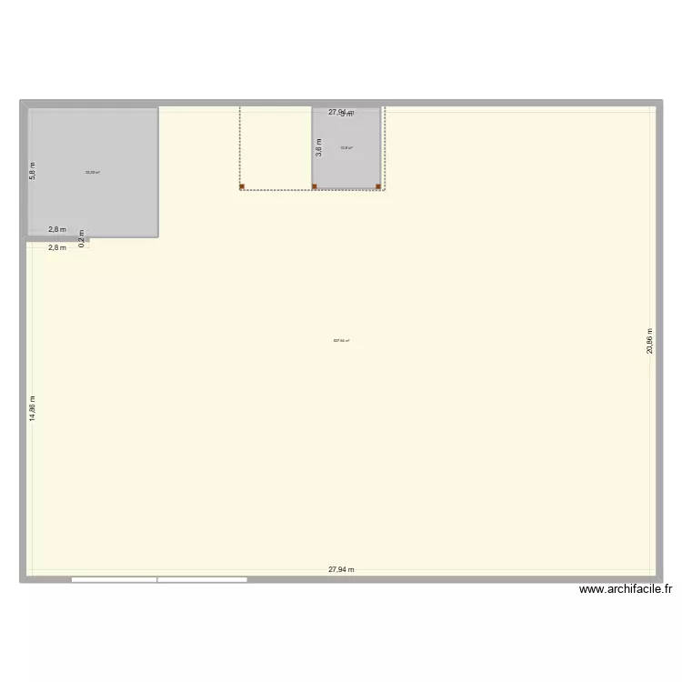 SURFACE CONVENTION. Plan de 