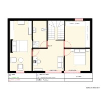 PLAN MAISON 1er ÉTAGE