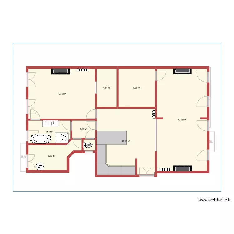 PAC plan initial. Plan de PAC plan initial. Plan de