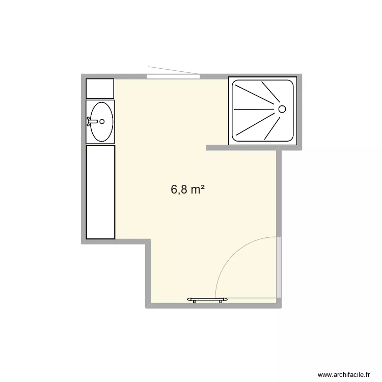 salle de bain 2. Plan de 