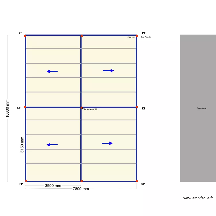 Glasenapp. Plan de 20  et 77 m²