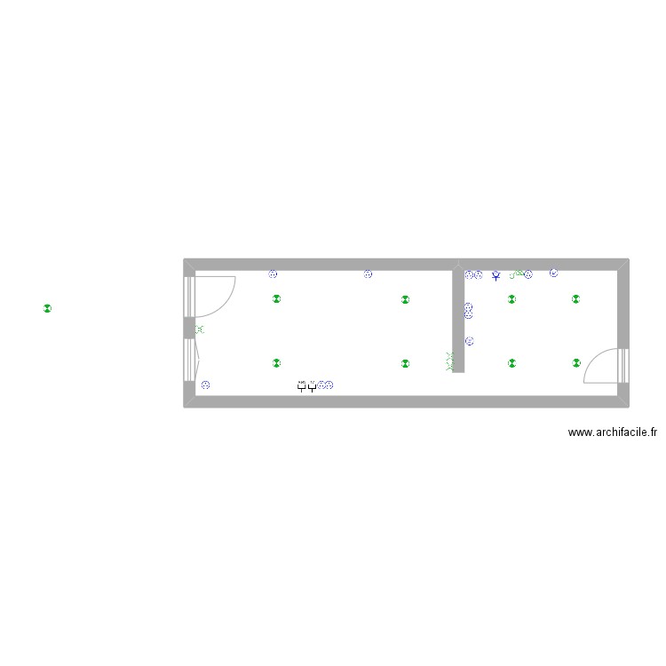 lucie. Plan de 1 pièce et 29 m2