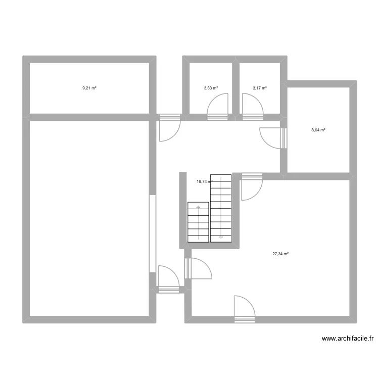 BAT 13/1. Plan de 6 et 70 m² BAT 13/1. Plan de 6 et 70 m²