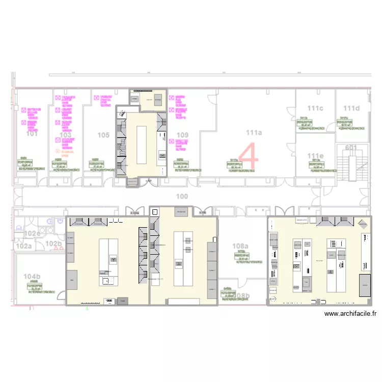 labo SCC - Renov Christophe. Plan de 