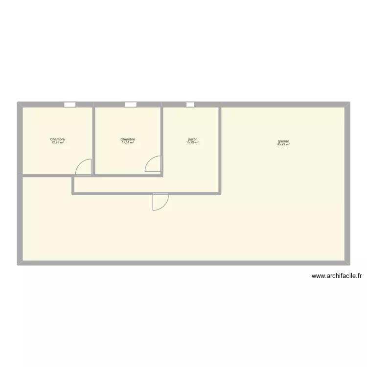 337 1er morel Fléchin. Plan de 4 et 125 m² 337 1er morel Fléchin. Plan de 4 et 125 m²