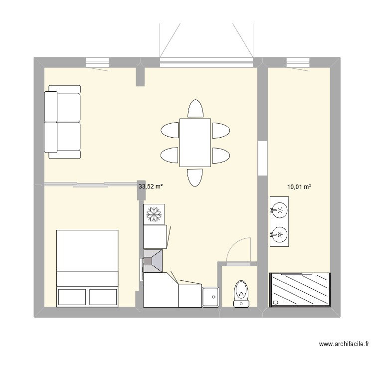 15 RC rdc. Plan de 0 pièce et 0 m2