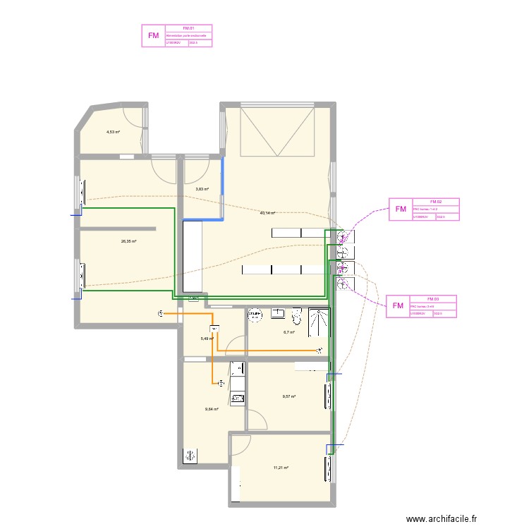 Local_Pro_Siorac_CLIM. Plan de 0 pièce et 0 m2