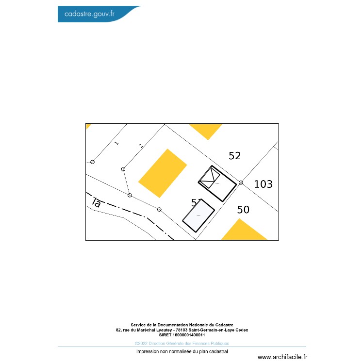 garage Marçon. Plan de 0 pièce et 0 m2