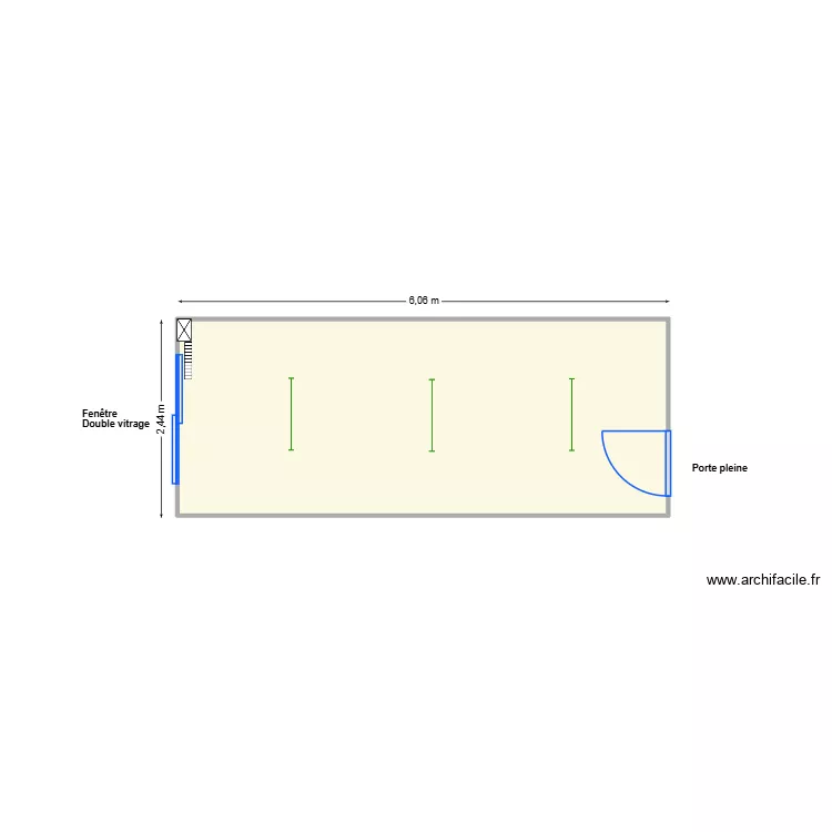 V 494 + P.Fourches. Plan de 