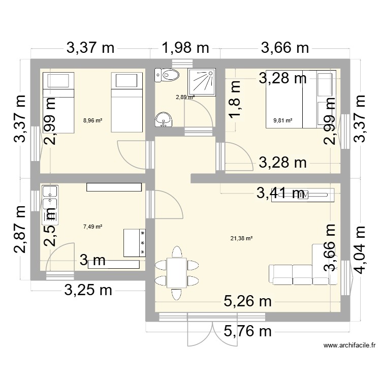 JR11. Plan de 0 pièce et 0 m2