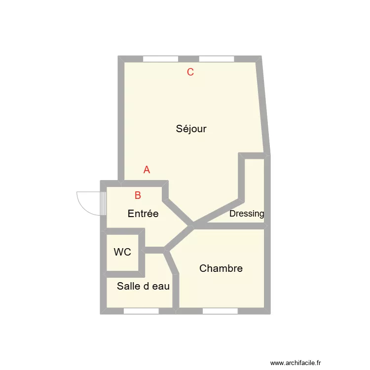 2411 GOURLAOUEN. Plan de 