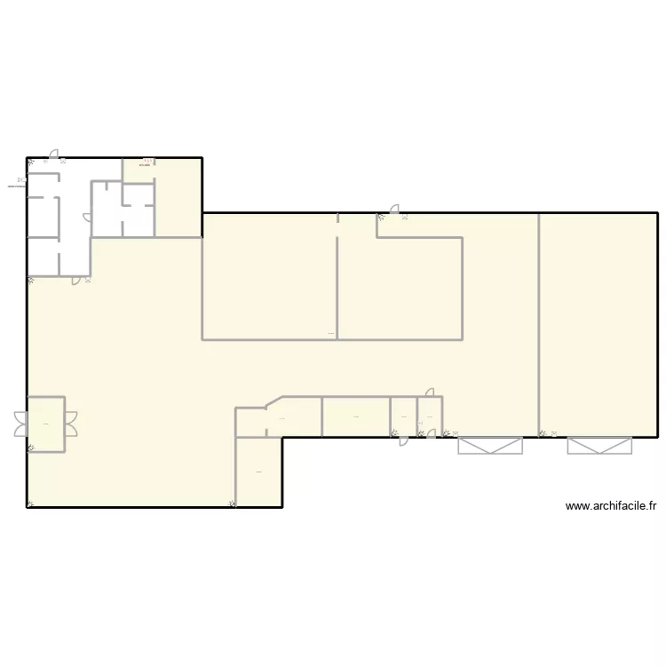 ENTRA 4 INTRUSION REZ. Plan de 7 et 2445 m² ENTRA 4 INTRUSION REZ. Plan de 7 et 2445 m²