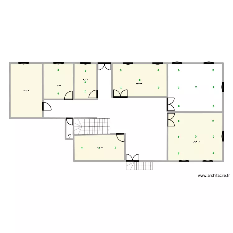 dar essalam chraga. Plan de 6 et 96 m² dar essalam chraga. Plan de 6 et 96 m²