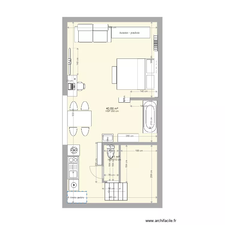 STUDIO CALE. Plan de STUDIO CALE. Plan de