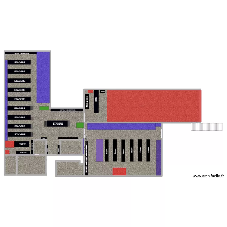 NICOLAS.Nathan.Magasin. Plan de 8 Pièces et 692 m² NICOLAS.Nathan.Magasin. Plan de 8 Pièces et 692 m²