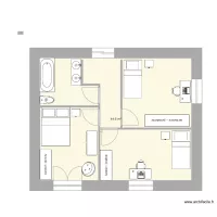 etage escalier central
