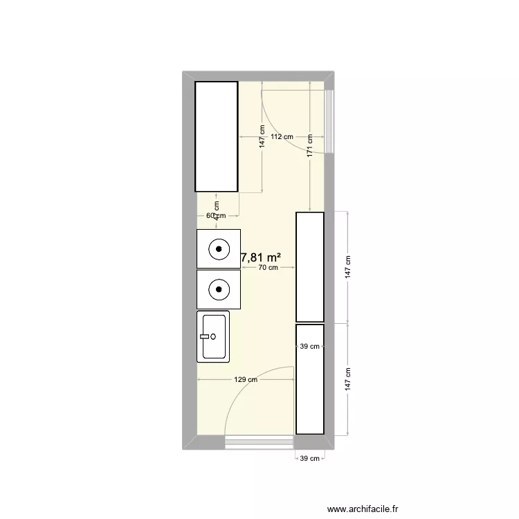 Buanderie. Plan de Buanderie. Plan de