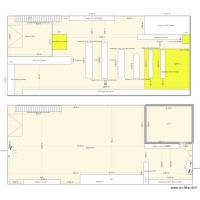 Plan R+1 Entrepôt pièces SCIME