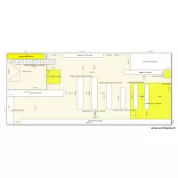 Plan R+1 Entrepôt pièces SCIME