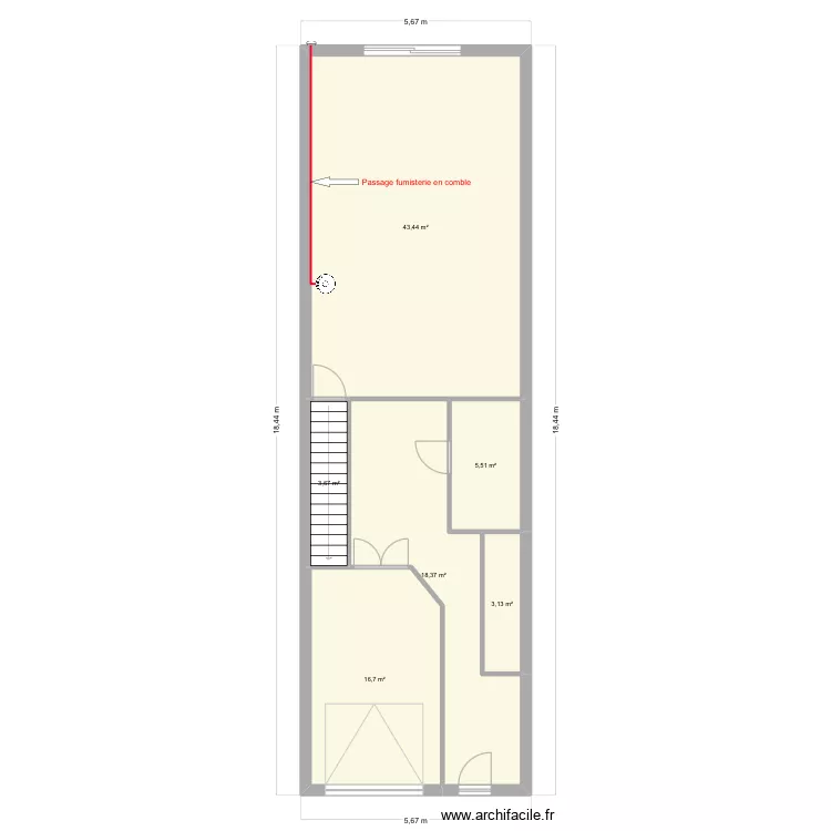 MANSSOUR po&ecirc;le. Plan de 