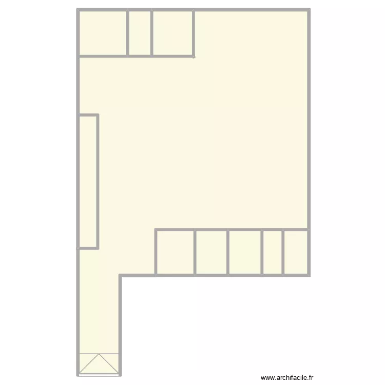 St Maur. Plan de 8  et 634 m²