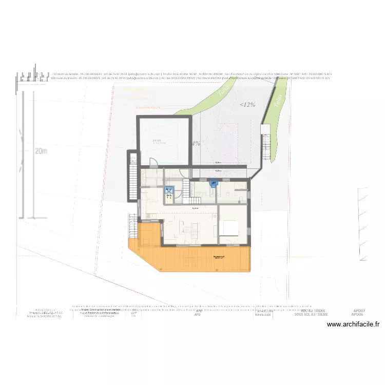 coustoune 2-2. Plan de 4 et 74 m² coustoune 2-2. Plan de 4 et 74 m²