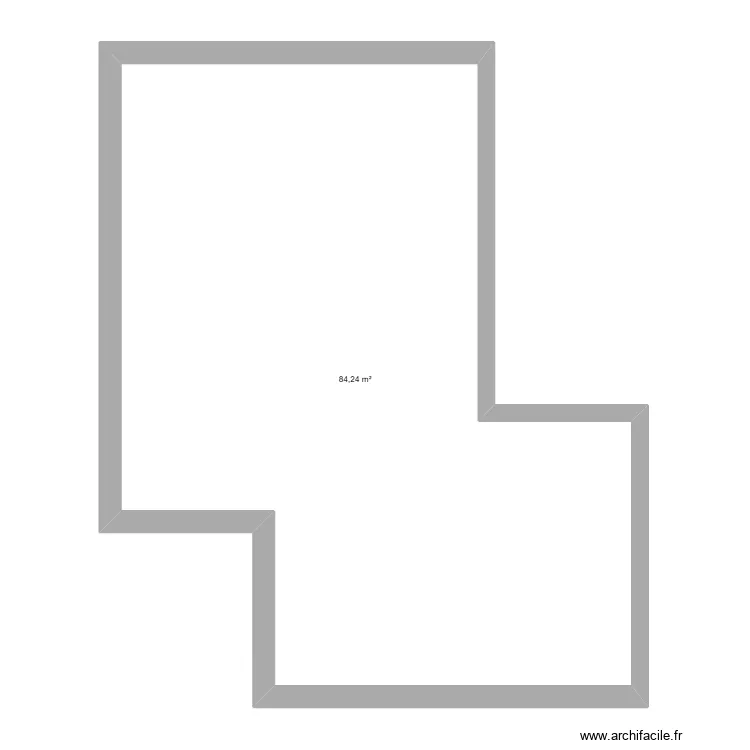 JetImmo. Plan de 1  et 84 m²