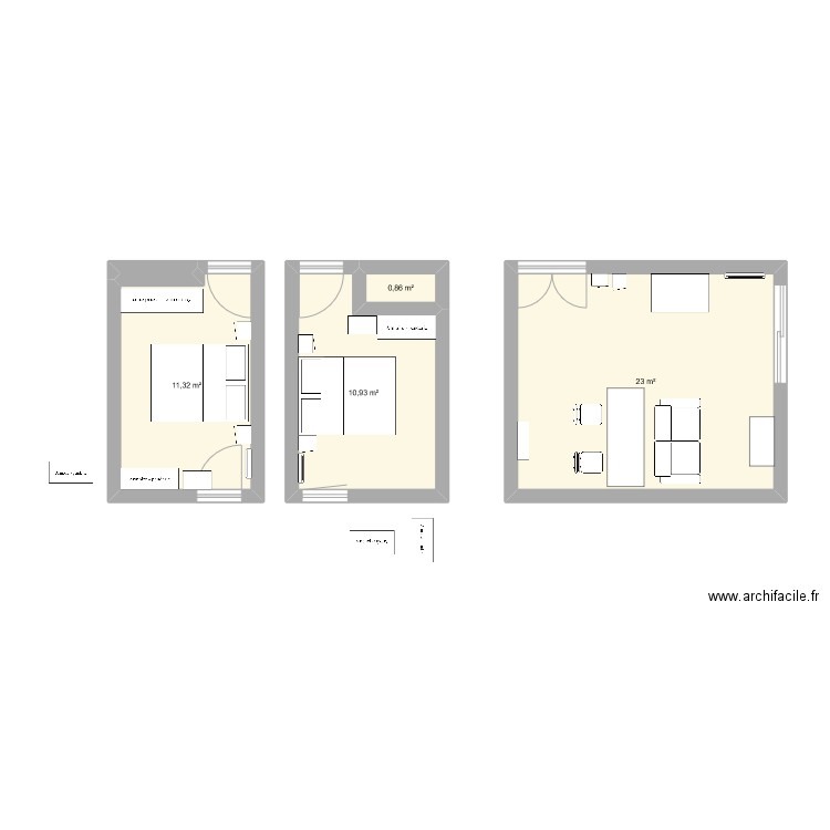 Agencement Nantes. Plan de 0 pièce et 0 m2