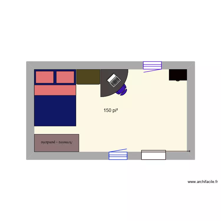 Loik's houses. Plan de 1 et 14 m² Loik's houses. Plan de 1 et 14 m²