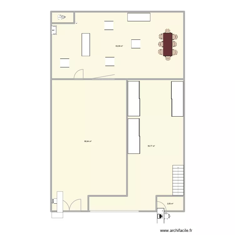 plan v1. Plan de 5 et 193 m² plan v1. Plan de 5 et 193 m²